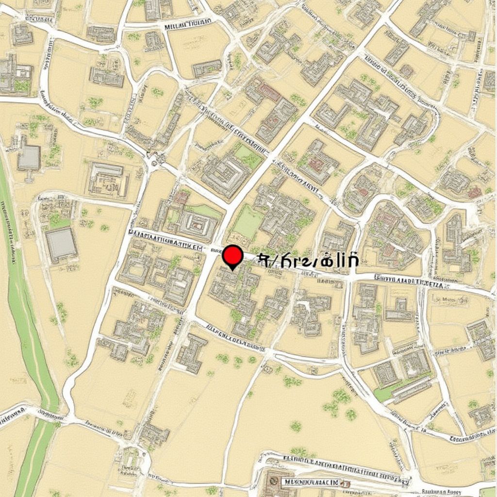 Carte de localisation du bureau à Bruges