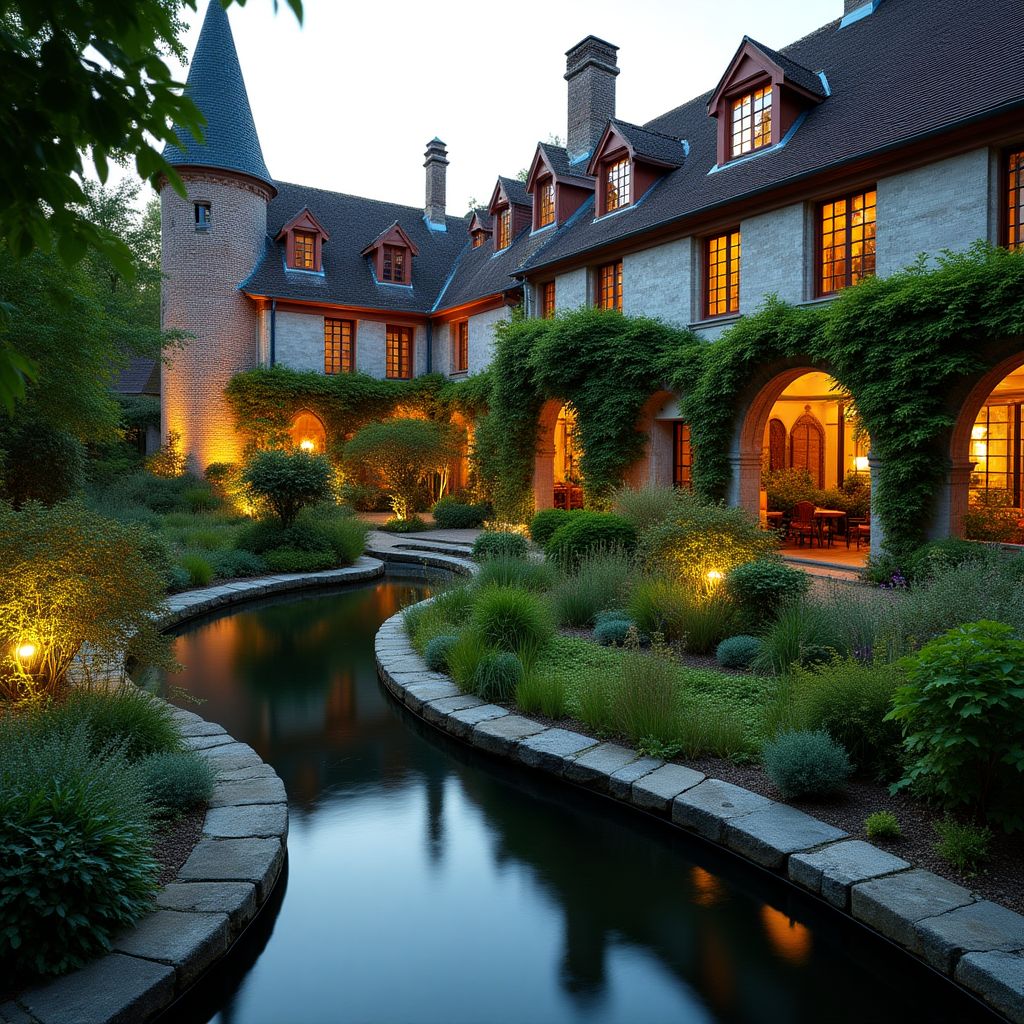 Jardin intelligent avec arrosage automatique