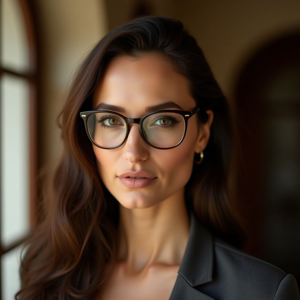 Portrait d'une cliente satisfaite